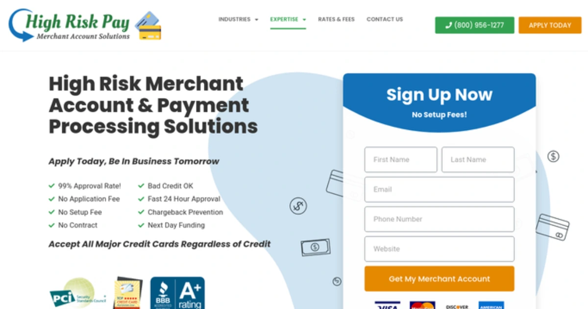 How to Apply for a High-Risk Merchant Account at HighRiskPay.com